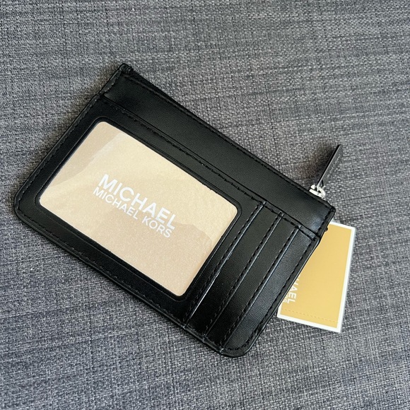 NWT MICHAEL KORS JET SET TRAVEL SMALL TOP ZIP COIN POUCH CARDHOLDER - Picture 6 of 12